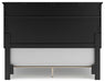 Lanolee Queen Panel Bed with Mirrored Dresser, Chest and Nightstand - alternate view 11