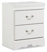 Anarasia Twin Sleigh Bed with Mirrored Dresser and Nightstand - alternate view 4