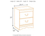 Huey Vineyard Full Sleigh Bed with Mirrored Dresser and Nightstand - alternate view 5