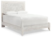 Paxberry Queen Panel Bed with Mirrored Dresser, Chest and Nightstand - alternate view 4