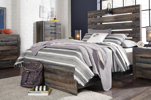 Drystan Full Panel Bed, Dresser and Mirror - alternate view 2