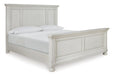 Robbinsdale Queen Panel Bed with Mirrored Dresser, Chest and Nightstand - alternate view 2