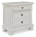 Robbinsdale Queen Panel Bed with Mirrored Dresser, Chest and Nightstand - alternate view 5