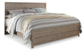 Culverbach King Panel Bed with Mirrored Dresser, Chest and Nightstand - alternate view 4