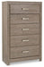 Culverbach King Panel Bed with Mirrored Dresser, Chest and Nightstand - alternate view 6