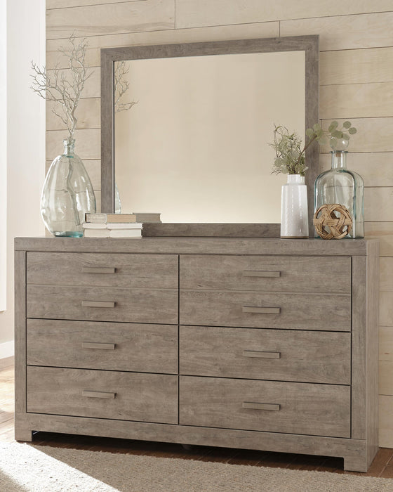 Culverbach King Panel Bed with Mirrored Dresser, Chest and Nightstand - alternate view 14
