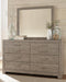 Culverbach King Panel Bed with Mirrored Dresser, Chest and Nightstand - alternate view 14
