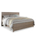 Culverbach King Panel Bed with Mirrored Dresser - alternate view 4