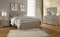 Culverbach King Panel Bed with Mirrored Dresser - alternate view 2