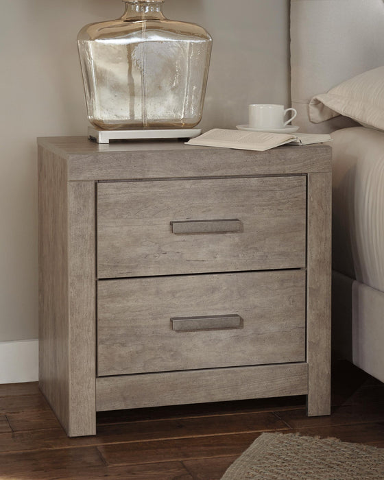 Culverbach Queen Panel Bed with Mirrored Dresser, Chest and Nightstand - alternate view 13