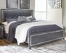 Lodanna King Panel Bed with Mirrored Dresser and Nightstand - alternate view 3