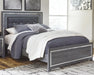 Lodanna Queen Panel Bed with Mirrored Dresser and Nightstand - alternate view 5