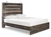 Drystan Queen Panel Bed with Mirrored Dresser and Nightstand - alternate view 4