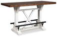 Valebeck Counter Height Dining Table and 2 Barstools - alternate view 2