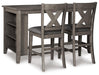Caitbrook Counter Height Dining Table and 2 Barstools