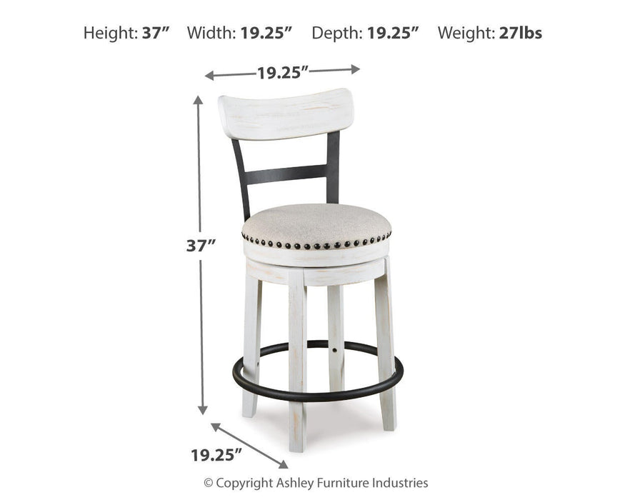 Valebeck Counter Height Dining Table and 2 Barstools - alternate view 7