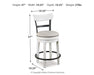 Valebeck Counter Height Dining Table and 2 Barstools - alternate view 7