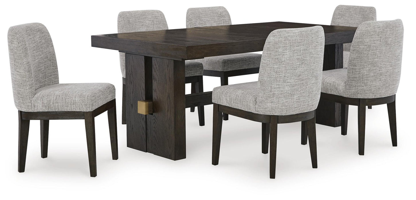 Burkhaus Dining Table and 6 Chairs - alternate view 2