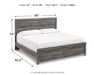 Bronyan King Panel Bed with Mirrored Dresser - alternate view 12