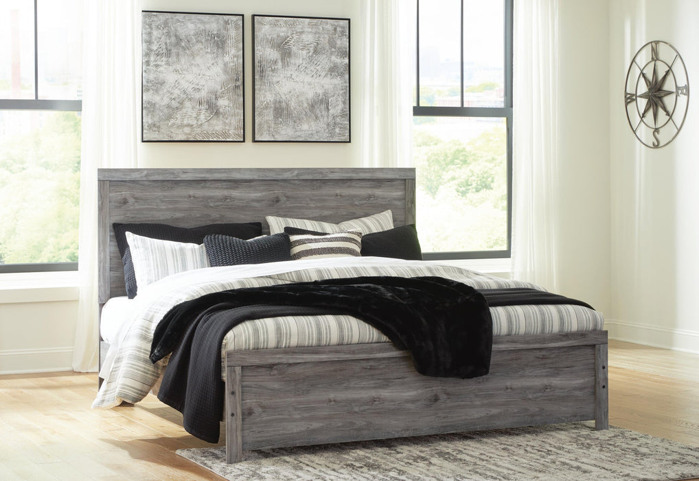 Bronyan King Panel Bed with Mirrored Dresser - alternate view 10