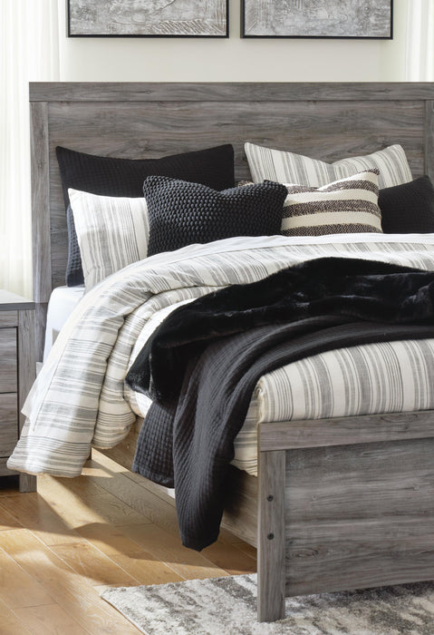Bronyan King Panel Bed with Mirrored Dresser - alternate view 11