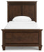 Danabrin Twin Panel Bed with Mirrored Dresser, Chest and Nightstand - alternate view 6