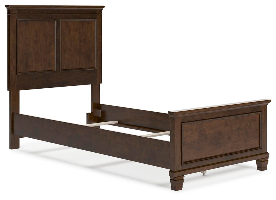 Danabrin Twin Panel Bed with Mirrored Dresser, Chest and Nightstand - alternate view 9