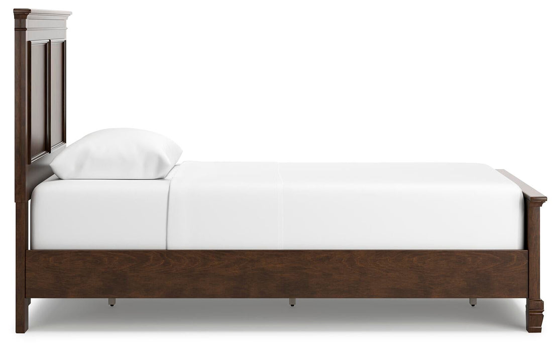 Danabrin Twin Panel Bed with Mirrored Dresser - alternate view 13
