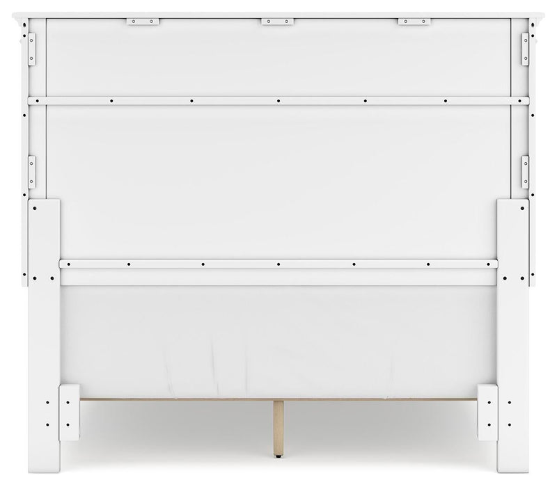 Fortman Full Panel Bed with Mirrored Dresser and Nightstand - alternate view 8