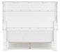 Fortman Full Panel Bed with Mirrored Dresser and Nightstand - alternate view 8