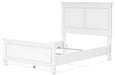 Fortman Full Panel Bed with Mirrored Dresser and Nightstand - alternate view 9