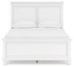 Fortman Full Panel Bed with Mirrored Dresser - alternate view 6