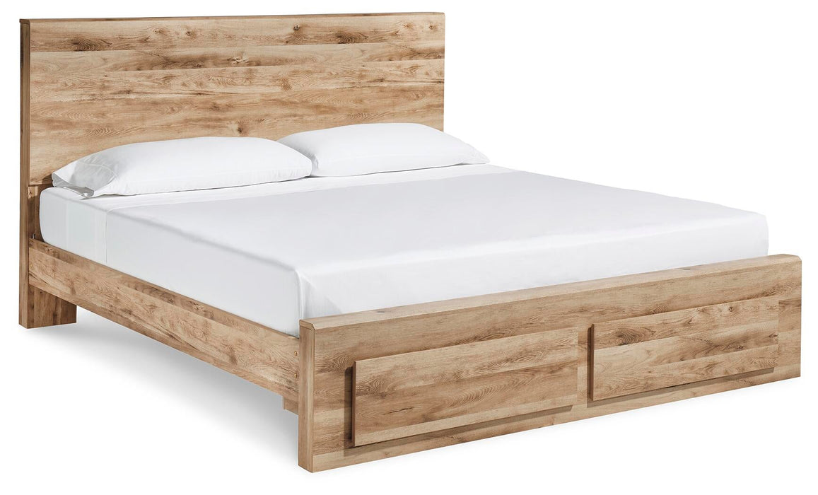 Hyanna King Panel Storage Bed, Dresser, Mirror, Chest and Nightstand - alternate view 6