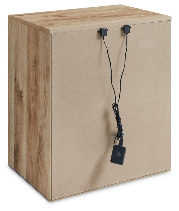 Hyanna King Panel Storage Bed, Dresser, Mirror, Chest and Nightstand - alternate view 14