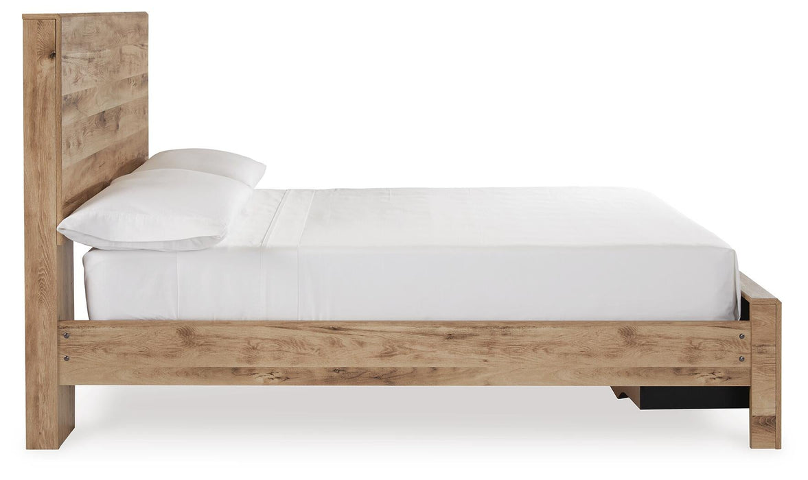 Hyanna Full Panel Storage Bed with Mirrored Dresser - alternate view 10