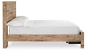 Hyanna Full Panel Storage Bed with Mirrored Dresser - alternate view 10
