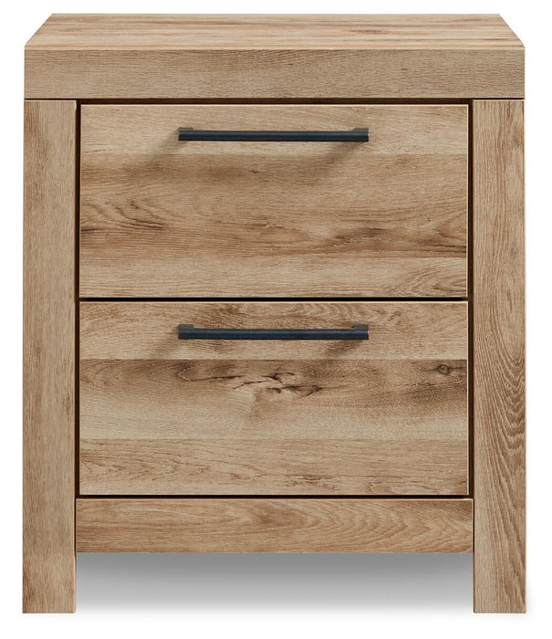 Hyanna Queen Panel Bed with 2 Side Storage, Dresser, Mirror, Chest and Nightstand - alternate view 9