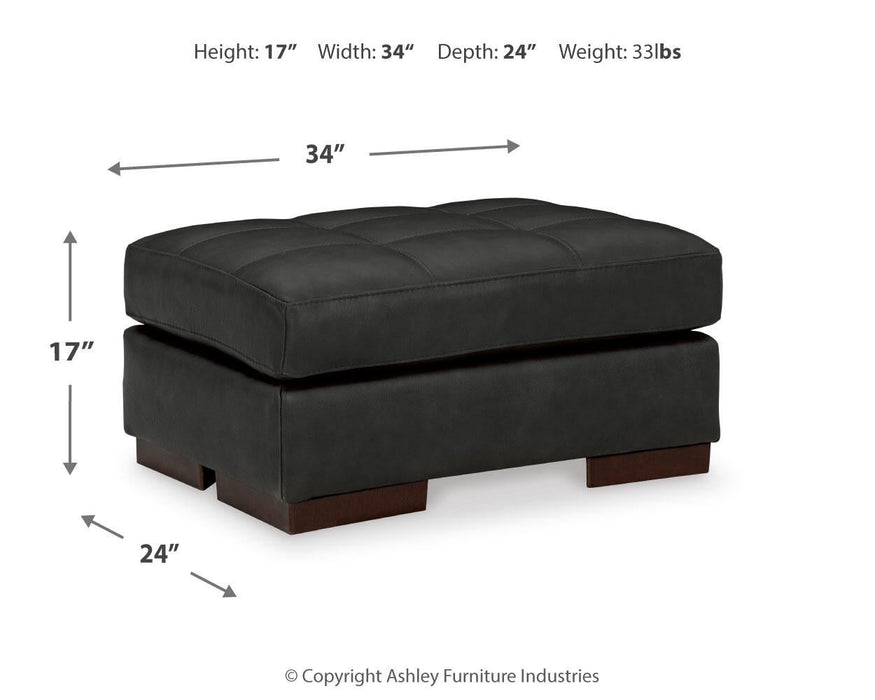 Luigi Chair and Ottoman - alternate view 11