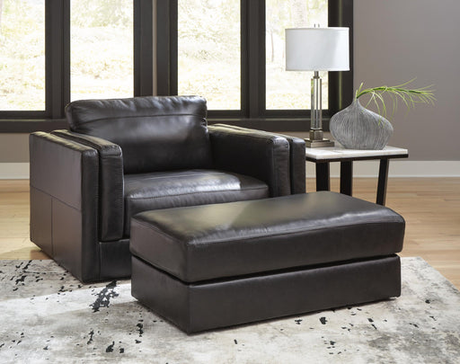 Amiata Chair and Ottoman - alternate view 2