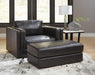 Amiata Chair and Ottoman - alternate view 2