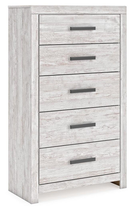 Cayboni Full Panel Bed, Dresser, Mirror, Chest and Nightstand - alternate view 7