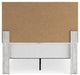 Cayboni Full Panel Bed with Mirrored Dresser and Nightstand - alternate view 11