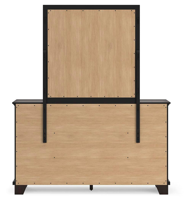 Covetown King Panel Bed, Dresser, Mirror, Chest and Nightstand - alternate view 5