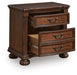 Lavinton Queen Poster Bed with Mirrored Dresser and Nightstand - alternate view 7