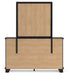 Covetown California King Panel Bed, Dresser, Mirror, Chest and Nightstand - alternate view 5