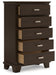Covetown California King Panel Bed, Dresser, Mirror, Chest and Nightstand - alternate view 8