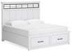 Ashbryn King Panel Storage Bed, Dresser and Mirror - alternate view 8