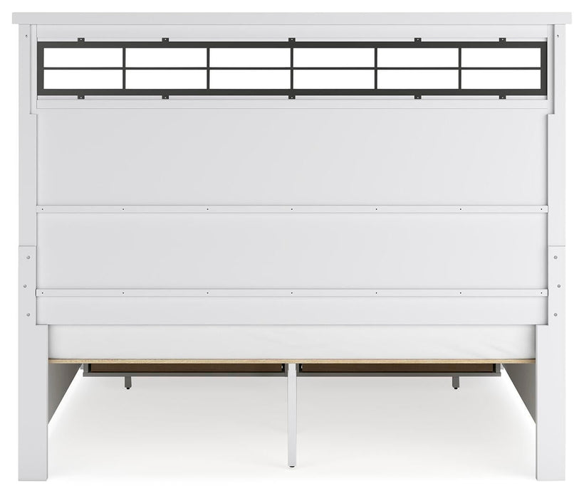Ashbryn King Panel Storage Bed, Dresser and Mirror - alternate view 9