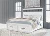 Ashbryn King Panel Storage Bed, Dresser and Mirror - alternate view 13