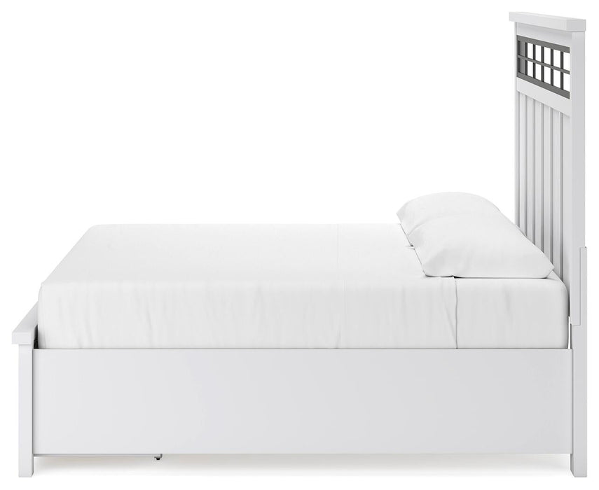 Ashbryn King Panel Storage Bed, Dresser and Mirror - alternate view 14